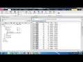 Techlog software Cross plot Histogram