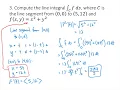 Line Integrals Practice Problems