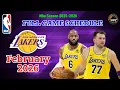 LOS ANGELES LAKERS SCHEDULE FEBRUARY 2026 Lakers Full Games Schedule