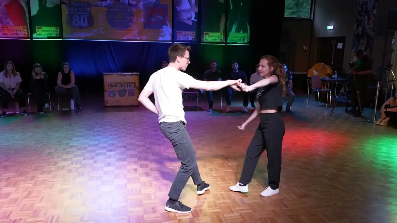 Florian Simon & Giulia Rusch - 5th place All-Stars Jack&Jill Finals - D-Town Swing 2024