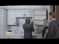 In-Stock Glacier White Modern Gray Shaker Cabinets Builders Surplus Louisville KY