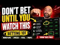 Sports Betting Explained for Beginners Moneylines Spreads Totals Props