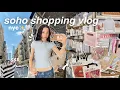 SHOP WITH ME shopping spree in Soho NYC clothing beauty more