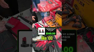 2 M12 Milwaukee XC 3 0 batteries 2 bags One 100 bill