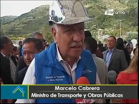 MTOP sobre inversión vial en el Azuay