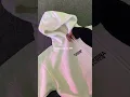 Unboxing hoodie putih 70% katun #kakoina #hoodie #unboxing