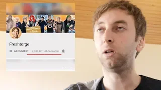 me hitting 3 Mio Subs❤ - emotional live reaction!!!