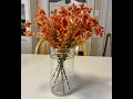 Rowfad Artificial Mum Flowers Set plastic indoor outdoor