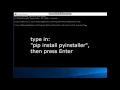 How To Install Pyinstaller Into Python