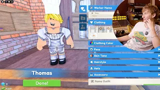 i opened my own restaurant (on restaurant tycoon 3)