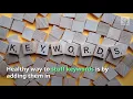 Healthy keyword stuffing technique