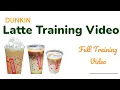 How To Make Dunkin Donuts Latte