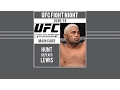 Hunt Beats Lewis by TKO - HIGHLIGHTS Derrick Lewis takes Mark Hunt into the fourth