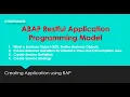 Part 3 ABAP Restful Application Programming Model Creating Fiori App