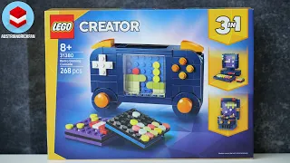LEGO Creator 31380 Retro Gaming Console - LEGO Speed Build Review