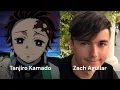 Demon Slayer Kimetsu no Yaiba - Characters and Voice Actors English Dub