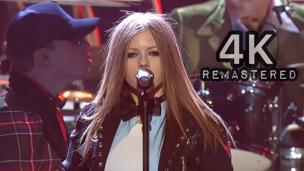 (Remastered 4K) Avril Lavigne - Sk8er Boi (Live at the 45th Grammy Awards, 2003)