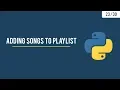 Python GUI with Tkinter - Adding items to Listbox