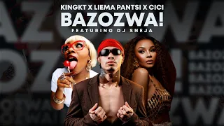 bazozwa king kt x liema pantsi x cici lyric visualiser