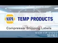Compressor Shipping Labels