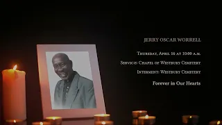 In Loving Memory of Jerry Oscar Worrell - Obituary