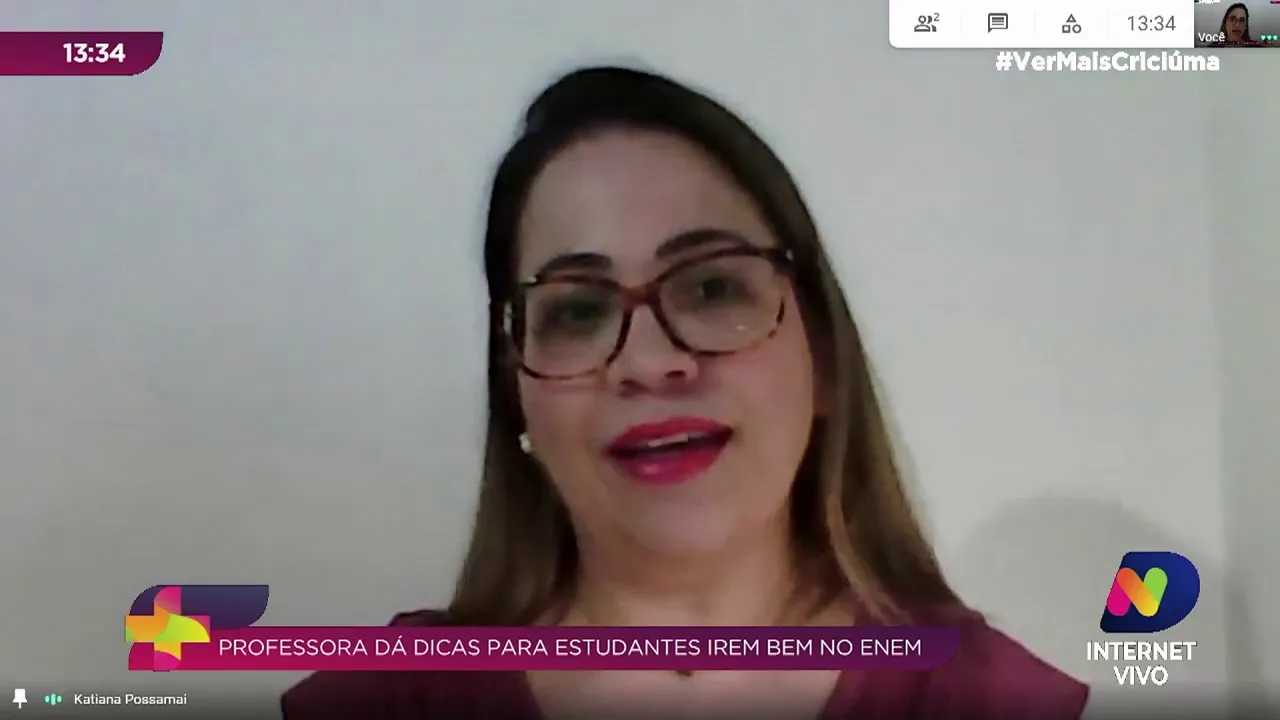 Em contagem regressiva para o Enem, professora dá dicas de preparação para as provas