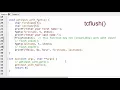 029 Input buffers and flushing Welcome to the course C programming