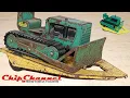 1960 s Green Tonka Dozer Restoration
