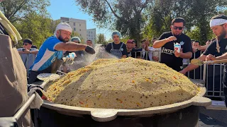 КАЗАХСКИЙ РЕКОРД — 1,5 ТОННЫ ПЛОВА ОТ МАКСА! ОГРОМНАЯ ОЧЕРЕДЬ ПЕРЕД СТАДИОНОМ В ШЫМКЕНТЕ!