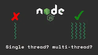 Node js Architecture - is Node single threaded multi threaded