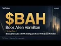 Booz Allen Hamilton Q1 2027 Earnings Cyber Defense Tech Growth