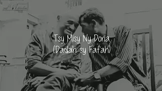 tsy misy ny doria dadah sy fafah tononkira 