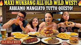MUKBANG OLD WILD WEST al Ristorante con Tutta la Famiglia pre BACK TO SCHOOL!