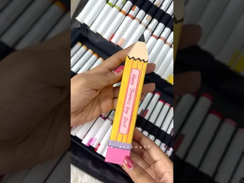 Tutorial: Teachers Day gift idea✏️ #trending #shorts