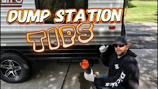 Dump Station Tips - How To Empty Your RV Holding Tanks In Under 5 Minutes