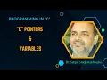 1 C Pointers and Variables