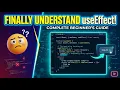 React useEffect Hook Tutorial with Counter Project Easy Explanation