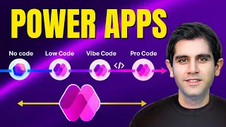 4 Ways to Build Power Apps No-Code Low-Code Vibe Code Pro-Code