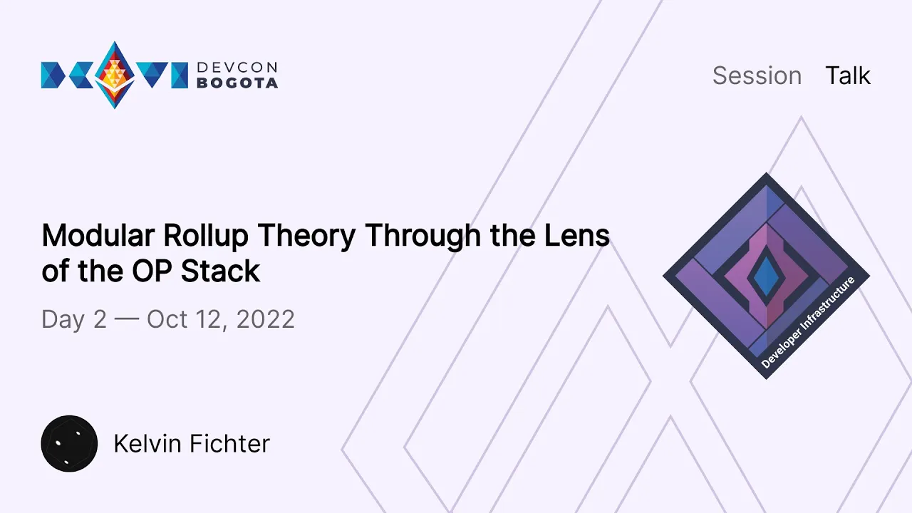 Modular Rollup Architecture: OP Stack Deep Dive Theory