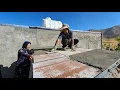 Download Lagu Single mother covers her house with concrete with the help of a generous man