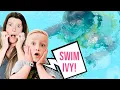 Lagu Ivy is SCARED to swim!!! Let's learn swim safety!