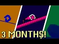 3 months of Game Development in 7 Minutes