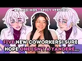 Download Lagu My New E-boy Coworker Is A Yandere... | Office Crush CHAPTER 1 - Yandere Dating Sim ALL ENDINGS