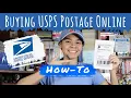How To Buy USPS Postage Online Print Your Own Shipping Labels Click-N-Ship