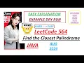 Find the Closest Palindrome Leetcode 564 Java Code Developer Coder
