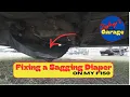 2015 - 2026 F150 Under Pan Replacement Splash Shield Skid Plate The Saggy Diaper
