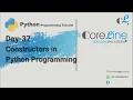 Constructors in Python Programming