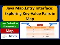 What is Map Entry Interface Map Java Collection Framework