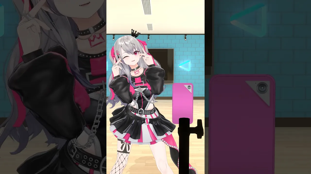 あっちむいて恋🤍 #vtuber #dance #shorts