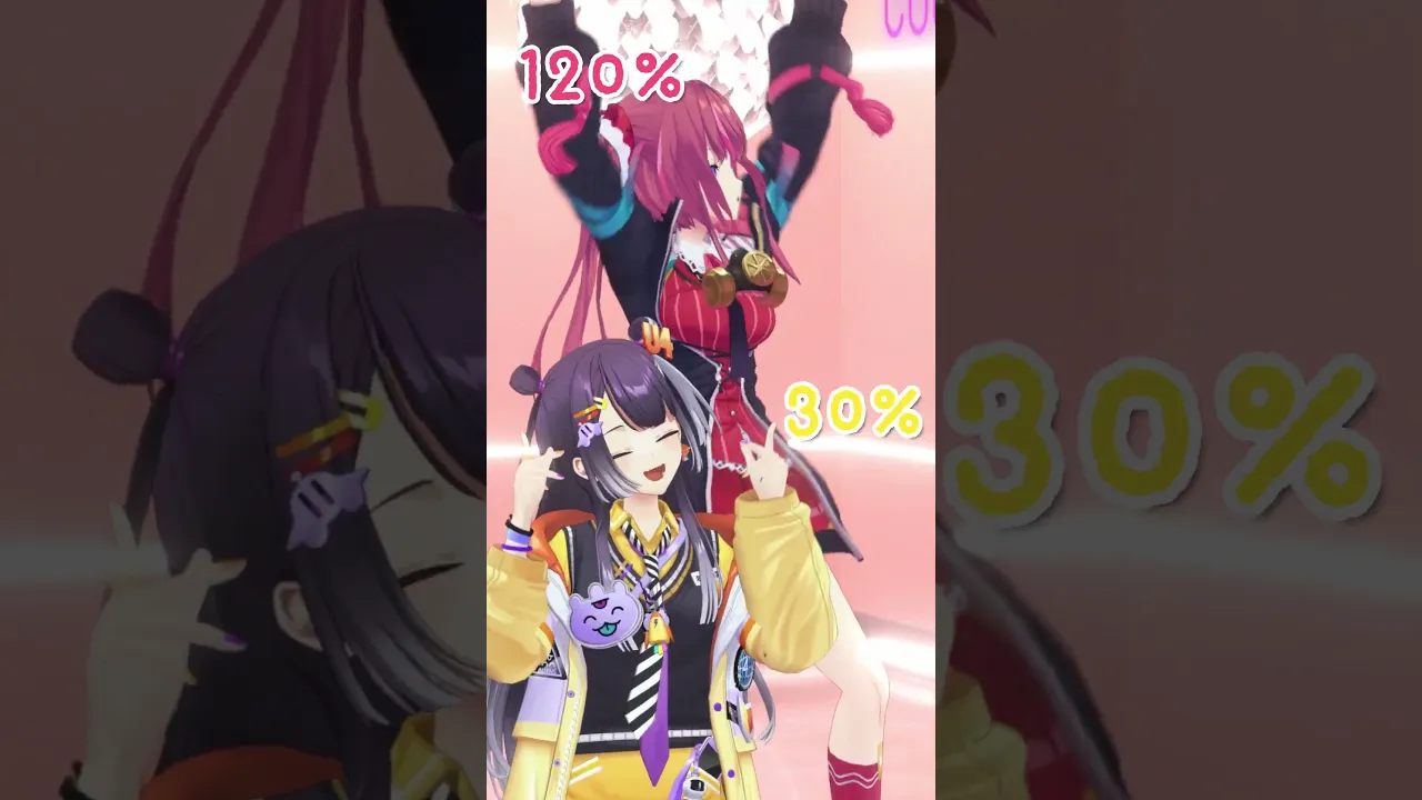 30% VS 120% #愛包ダンスホール 歌って踊ってみた #天ヶ瀬むゆ #海妹四葉 #にじさんじ
